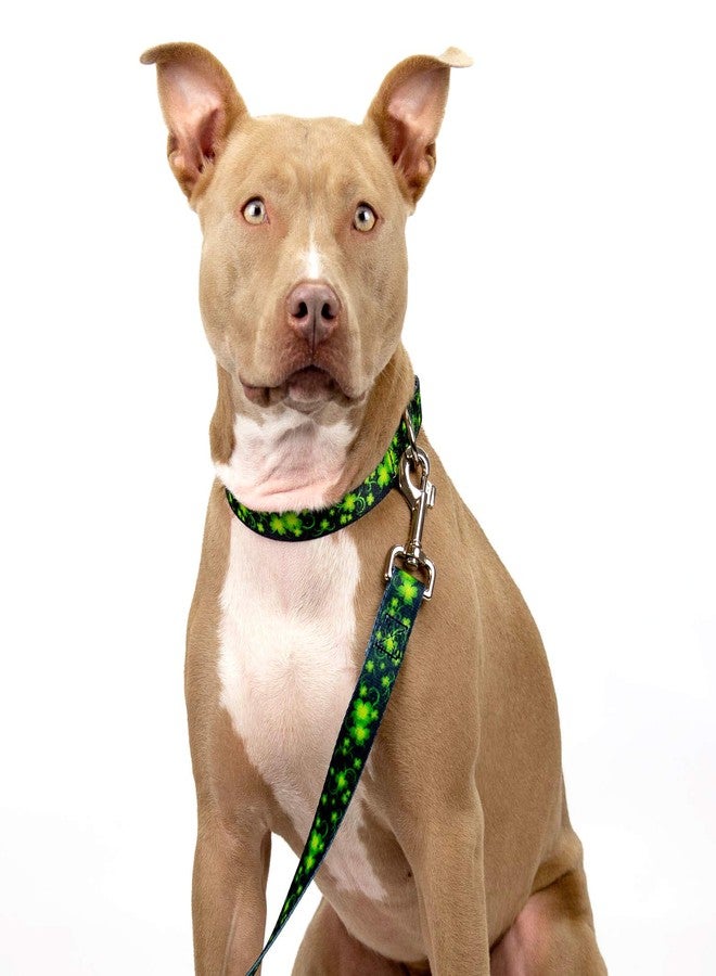 كانتري بروك ديزاين طوق ومقود للكلاب من Country Brook Petz - Clovers in the Wind Martingale - مجموعة Irish Pride التي تتميز بتصاميم Lucky (1 بوصة، متوسط) - Image 2